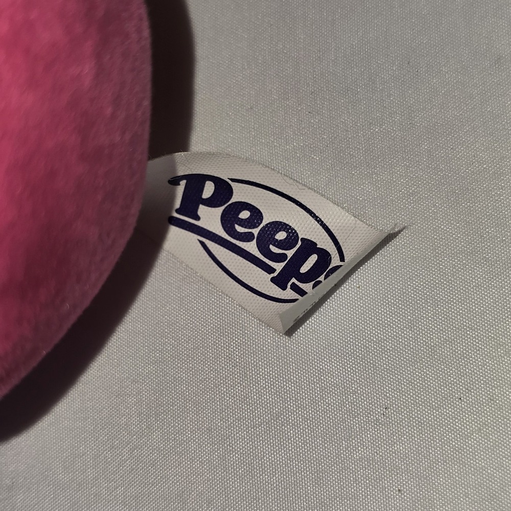 PEEPS PLUSH Colorful Easter Bunny Rabbit 11 Inch Limited Edition - Picture 4 of 5